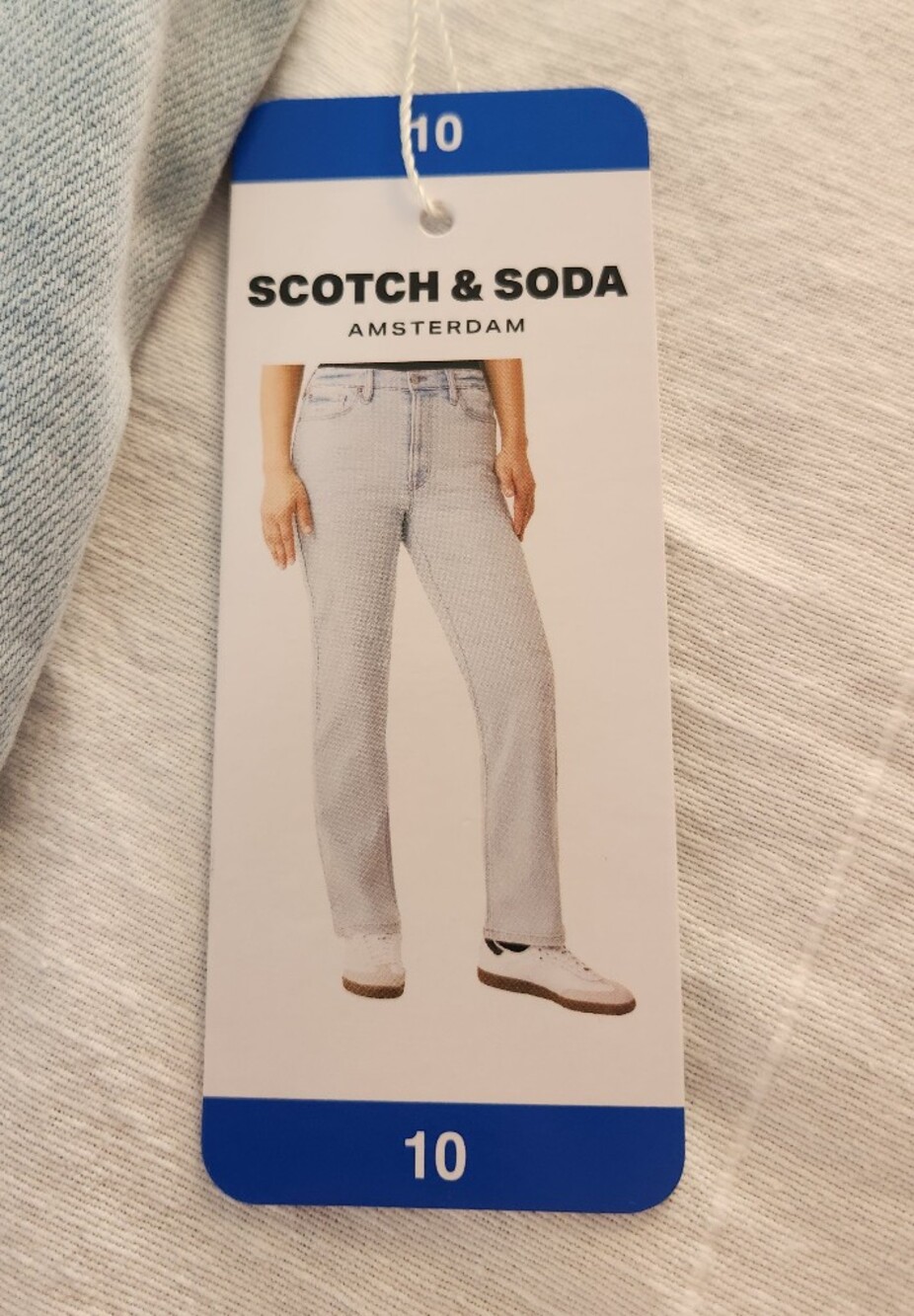 Scotch & Soda Women's Light Wash Jeans